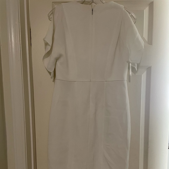 Elie Tahari V-neck open sleeve dress - Picture 11 of 16